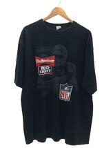 Budweiser/バドワイザー/NFL/Tシャツ/XL/コットン/BLK_画像1