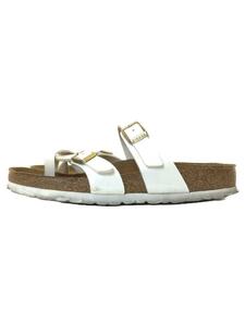 BIRKENSTOCK◆mayari/サンダル/23cm/WHT