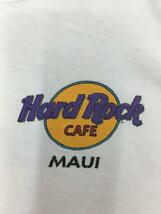 HARD ROCK◆MAUI/両面/サーフボード/クルーネック/USA製/Tシャツ/M/コットン/ホワイト_画像8