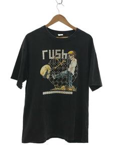 rush/Tシャツ/L/コットン/BLK