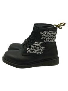 Dr.Martens◆ブーツ/UK10/ブラック/レザー/1460 FUTURA EMB