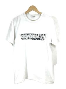 COOTIE◆UNKNOWABLE/Print TEE/Tシャツ/M/コットン/WHT