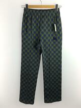 Needles◆22AW/Track Pant Poly Jq/トラックパンツ/XS/ポリエステル/NVY/総柄/LQ225_画像1