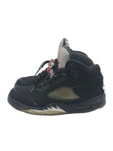 NIKE◆AIR JORDAN 5 RETRO OG/エアジョーダンレトロ/ブラック/845035-003/27cm/BLK