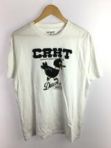 Carhartt◆Tシャツ/M/コットン/WHT/プリント_画像1