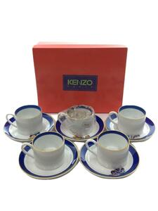 KENZO* цветочный принт / кофейная чашка 5 покупатель / cup & блюдце /5 позиций комплект 