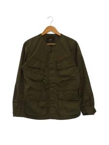 ALPHA INDUSTRIES◆ミリタリージャケット/S/コットン/カーキ/TA1138-8019