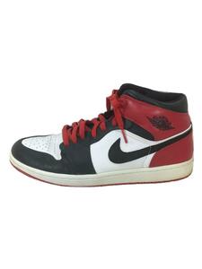 NIKE◆AIR JORDAN 1 RETRO/エアジョーダンレトロ/ホワイト/136085-102/28cm/WHT