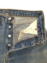 Levi’s◆ボトム/29/デニム/IDG/無地/501-0000/501XX/USA制/80s/ダメージ加工_画像3