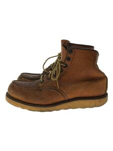 RED WING◆レースアップブーツ/-/BRW/レザー/8875/羽タグ/USA製