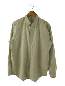 AURALEE◆22AW/WASHED FINX TWILL SHIRTS/ブルーグレー/4/コットン/GRY/A22AS01TN