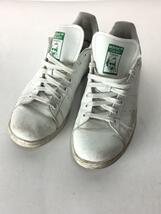 adidas◆ローカットスニーカー/27cm/ホワイト/レザー/FU9612/STAN SMITH_画像2