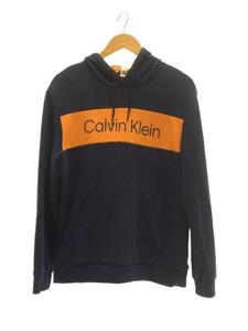 Calvin Klein◆パーカー/M/コットン/ネイビー