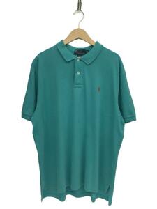 POLO RALPH LAUREN◆半袖シャツ/XXL/コットン/BLU/無地