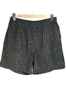 DAIWA◆ショートパンツ/L/ポリエステル/BLK/総柄/BP-55023/TECH EASY SHORTS BATIK