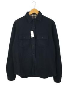 BEAMS◆長袖シャツ/-/コットン/NVY/ネイビー/スウェットシャツ