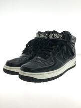 NIKE◆AIR FORCE 1 MID 07 LV8_エア フォース 1 ミッド 07 LV8/26cm/BLK_画像2