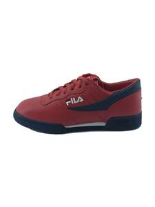 FILA◆ローカットスニーカー/US8.5/レッド