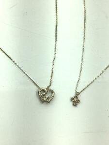 4℃◆ネックレス/SILVER/GLD/トップ有/レディース