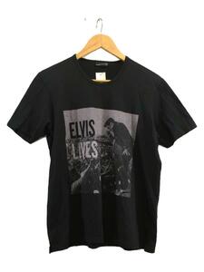 LAD MUSICIAN◆Tシャツ/44/コットン/BLK/ブラック/ELVIS