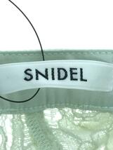 SNIDEL◆23SS/パネルレースワンピース/半袖ワンピース/1/ポリエステル/GRN/SWFO231077/汚れ_画像3