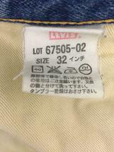 Levi’s◆ボトム/32/デニム/BLU/67505-02/LVC 復刻 BIG E_画像5