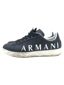 ARMANI EXCHANGE◆ローカットスニーカー/27cm/ブラック