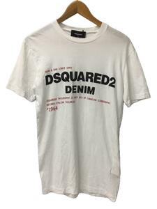 DSQUARED2* футболка /XS/ хлопок / белый /S74GD0729