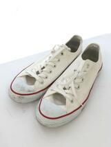 CONVERSE◆ローカットスニーカー/26cm/WHT/コットン_画像2