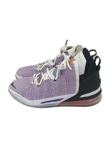 NIKE◆NIKE/LEBRON 18/27.5cm/パープル/CQ9283-900/朽ち割れ有