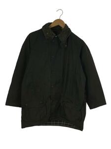 Barbour◆ジャケット/38/コットン/GRN/beaufort/オイルむら・リペア有