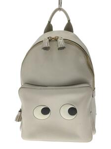 ANYA HINDMARCH* dirt great number equipped /MINI EYES RIGHT/ rucksack / leather /CRM