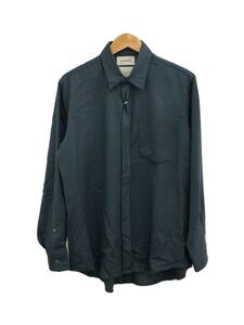 MARKAWARE◆長袖シャツ/2/ウール/BLU/A22C-13SH02C