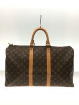 LOUIS VUITTON◆キーポル45_モノグラム_BRW/PVC/BRW_画像3