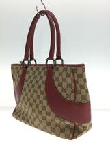 GUCCI◆GGキャンバス/トートバッグ[仕入]/キャンバス/RED/総柄/113011_画像2