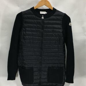 MONCLER◆ジャケット/XS/ナイロン/MAGLIONE TRICOT ALLA COREANA/ドッキング/カーディガンの画像1