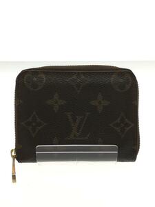 LOUIS VUITTON◆ジッピー・コインパース_モノグラム_BRW/PVC/BRW/総柄/レディース