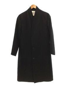 MARKAWARE◆17AW/MINIMALIST COAT/コート/1/ウール/BLK/A17C-08CO01C