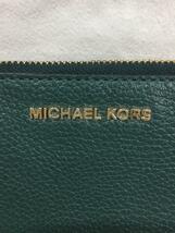 MICHAEL KORS◆MONEY PIECES SM COIN PURSE/パスケース/レザー/GRN/レディース/32T7GM9P0L_画像3