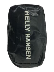 HELLY HANSEN◆ボストンバッグ/PVC/BLK/無地 60L/TRAVEL DUFFEL BAG