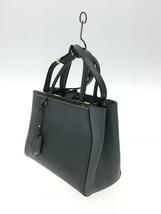 FENDI◆2WAY/PETITE 2JOURS/プチトゥジュール/ショルダーバッグ/ハンド/牛革/グレー_画像2