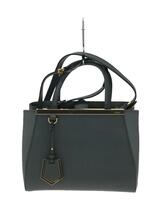 FENDI◆2WAY/PETITE 2JOURS/プチトゥジュール/ショルダーバッグ/ハンド/牛革/グレー_画像1