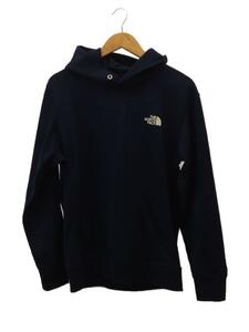 THE NORTH FACE◆BACK SQUARE LOGO HOODIE/M/ポリエステル/ネイビー/NT12142/毛玉有