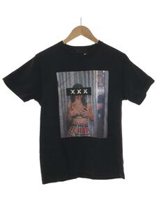 GOD SELECTION XXX◆Tシャツ/S/コットン/BLK