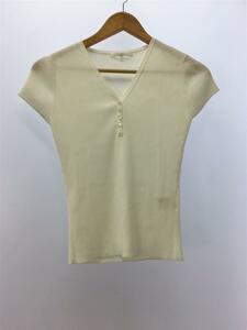 ANAYI* short sleeves cut and sewn /38/ acrylic fiber /CRM/ plain 