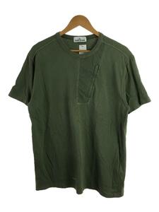 STONE ISLAND◆Tシャツ/XL/コットン/KHK/無地/721520358