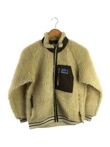 patagonia◆旧タグ復刻/レトロX/KIDS Lフリースジャケット/-/ポリエステル/CRM/65563F6