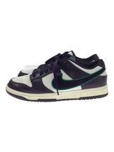 NIKE◆Dunk Low Retro Chenille Swoosh/27cm/PUP/DQ7683-100_画像1