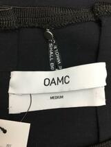 OAMC(OVER ALL MASTER CLOTH)◆オーエーエムシー(オーバーオールマスタークロス)/スウェット/M/コットン/ブラック/無地/GKM-5766-B_画像3