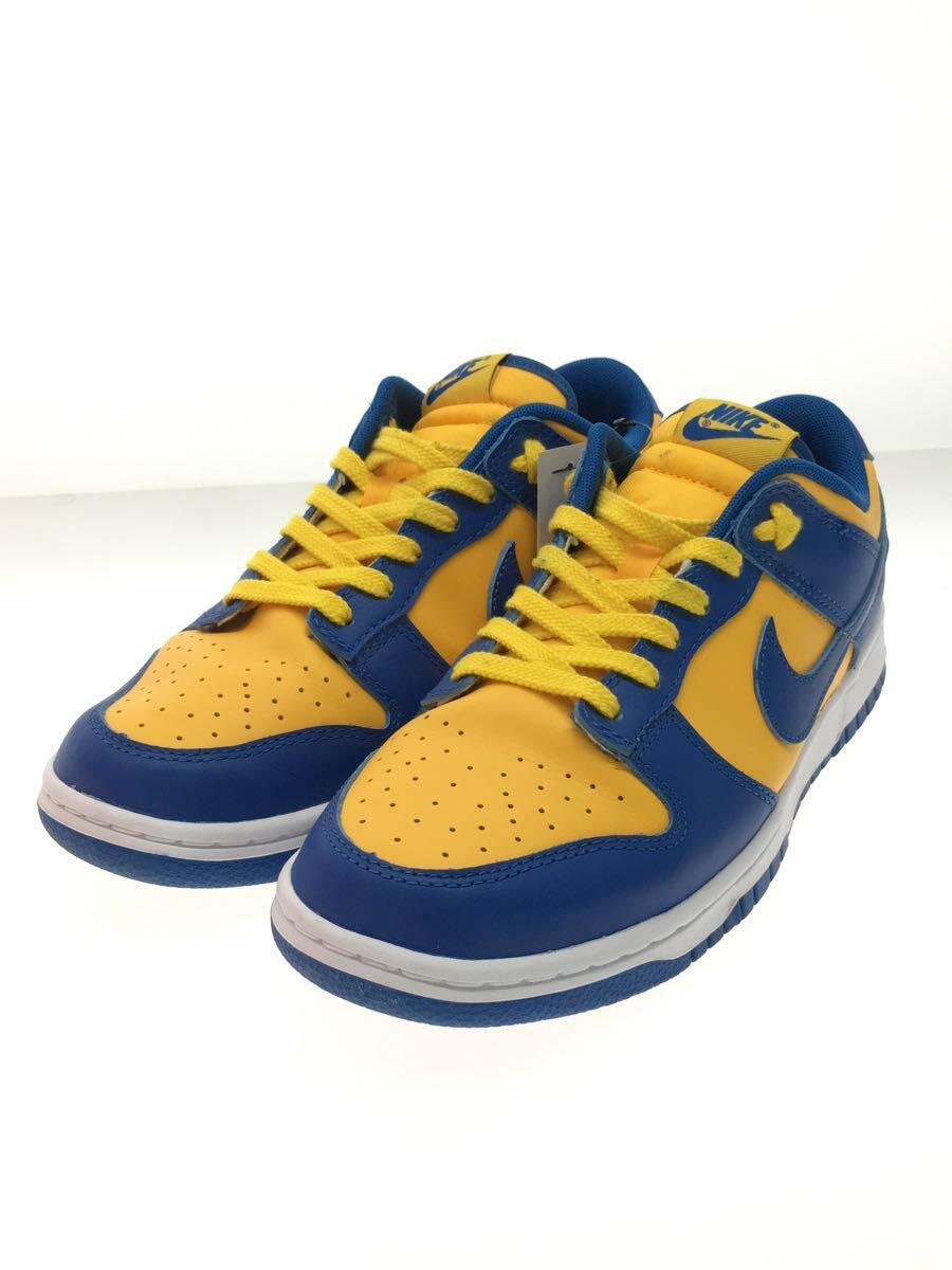 NIKE◇Dunk Low Retro Blue Jay and University Gold UCLA/26.5cm/YLW